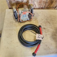 30' Pressure washer hose & grinder