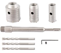 (new)Concrete Hole Saw Kits, Tungsten Steel SDS