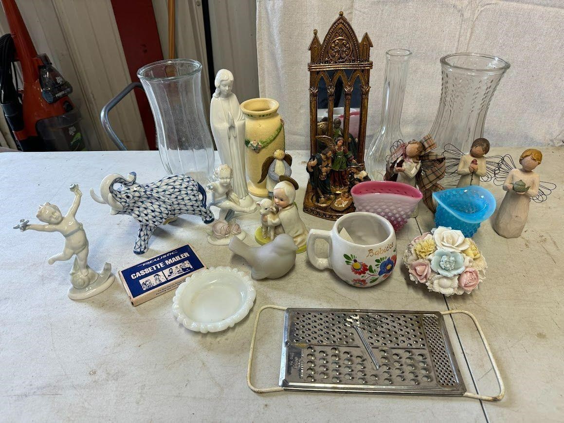 Misc Nick Nacks, Vases & Angels