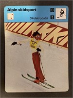 Skiing, Olympics: NANCY GREENE + Cards