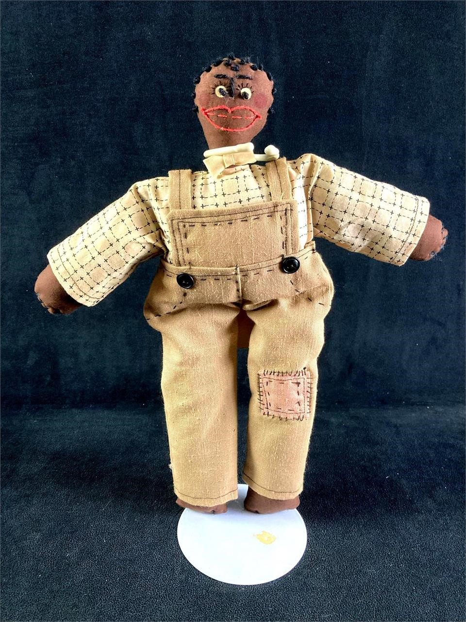 Handmade Antique African American Doll