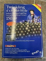 Christmas twinkling net style lights