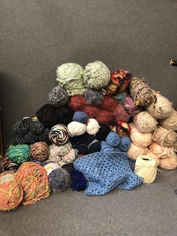 Large Selection Of Yarn