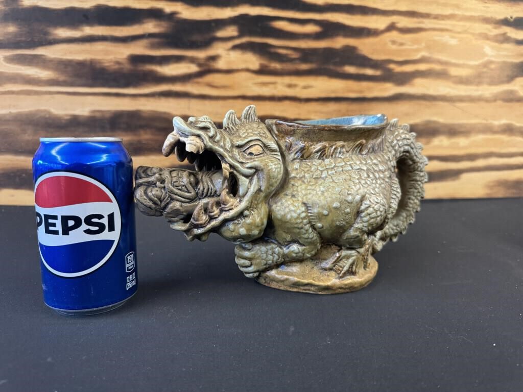 1973 Rumph Alligator Wrestler Tankard