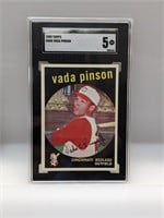 1959 Topps Vada Pinson #448 SGC 5