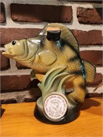 Hayward Fishing Hall of Fame Jim Beam bottle 9" t