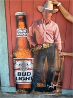 George Straight Bud Light Standing Poster