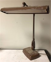 Vintage airplane style adjustable desk lamp