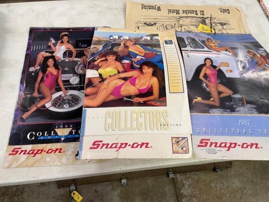 (3) Snap On Calendars