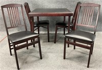 Cosco Folding Table & 4 Chairs