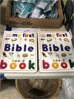 PAIR OF FIRST BIBLE BOOKS