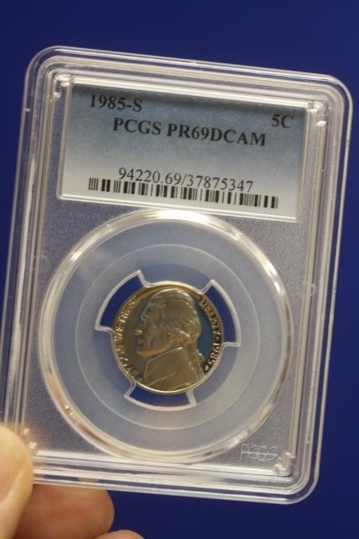 PCGS  Graded Jefferson Nickel