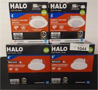 4x Halo Direct  Ceiling Mount Lights