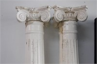 2 - 7'5" Vintage Columns