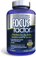 Sealed- Focus Factor Brain Supplement & Complete M