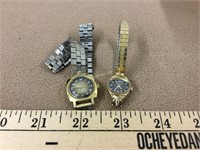 2x women’s watches: Timex, Bulova
