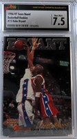 1996-97 Score Board Kobe Bryant Rookie CSG 7.5