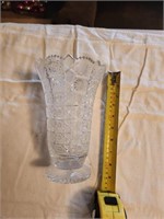 Vintage Czech Bohemia Lead Crystal Vase