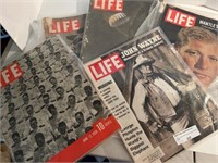 5 pc Vintage Life Magazines