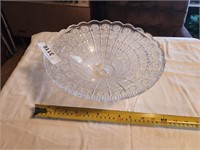 Vintage Czerch Ceska Crystal Bowl,