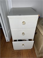 3 Drawer bed side table