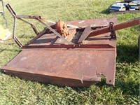 Long MFG 5' brush hog - 3 pt