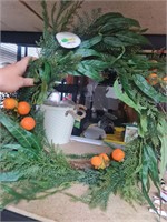 Orange wreath