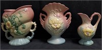Group of Hull Art U.S.A. ceramic items