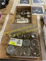 Assorted canning jars