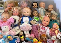 Various dolls