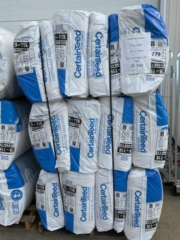 Certainteed R11-Faced Insulation x 12 bags