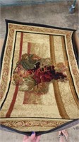 Throw rug 2 ft. 7 in. X 4 ft. 1 in
