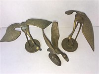 Beautiful Set of Heron & Duck Figures
