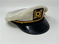 Vintage Captain’s Hat Sz Medium