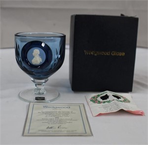 Wedgwood goblet in presentation case to