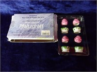 Boxed Set of 4 Pfaltzgraff Salt & Pepper Shakers
