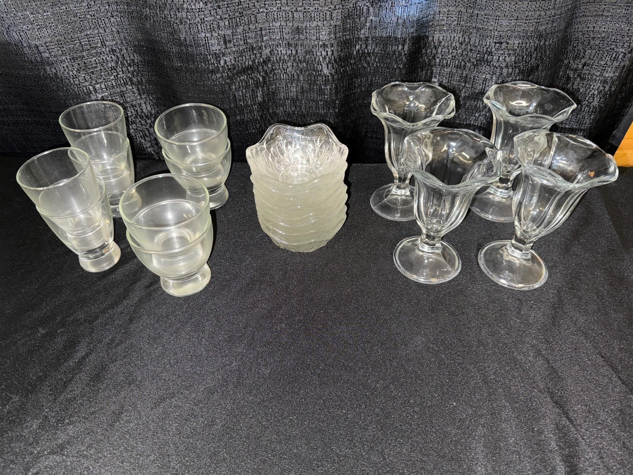 Misc Ice Cream Dishes & Glasses