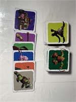 Large Lot of TMNT Memory Game Cards