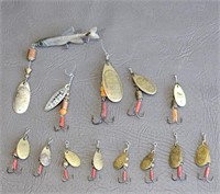 Fishing Lures -Classic Mepps Minnow & Spinners