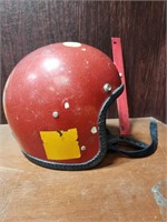 Vintage Red Metal Flake Daiei Helmet