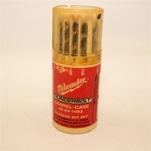Milwaukee Thunderbolts Drill Bits with case