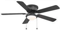 Hugger 52 In. Led Black Ceiling Fan