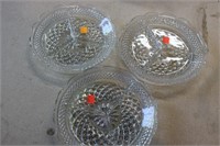 Collection of 3 Serving Plates