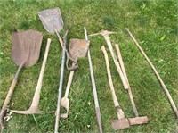 Large Lot of Lawn Tools