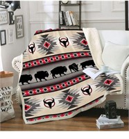 MAHOME Southwest Native American Throw Blanket
