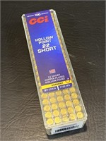 Box CCI 22 Short Hollow Point Ammunition 100 Rds