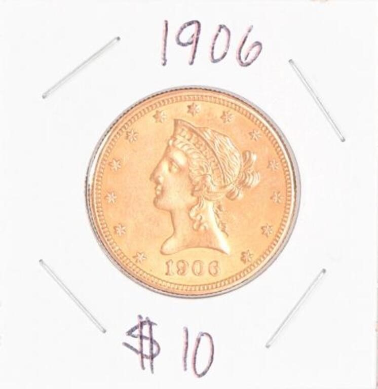 1906 Liberty $10 Gold Coin