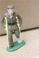 Cast Iron Lead Soldier