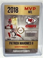 Patrick Mahomes 2018 Rookie Phenoms NFL MVP