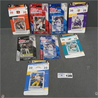 Panini & Topps Baseball - Football Team Collection